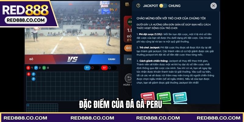 Đặc điểm của Đá gà Peru