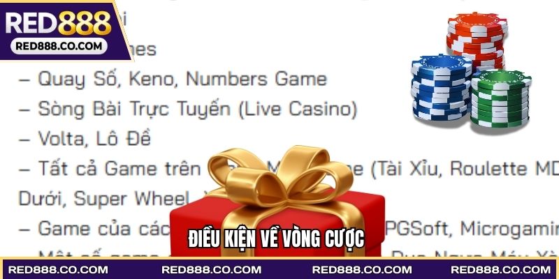 Điều kiện về vòng cược