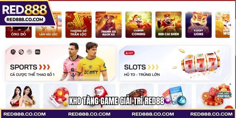 Kho tàng game giải trí RED88