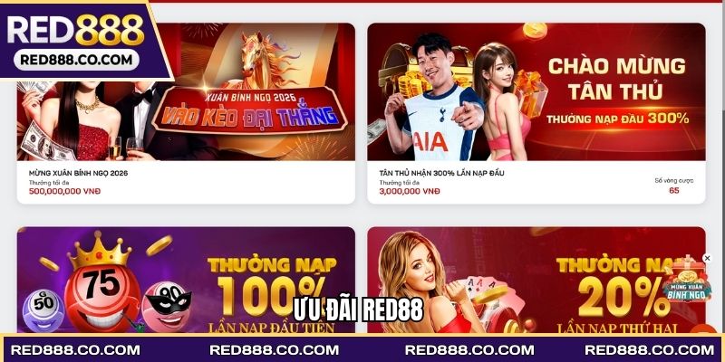 Ưu đãi RED88