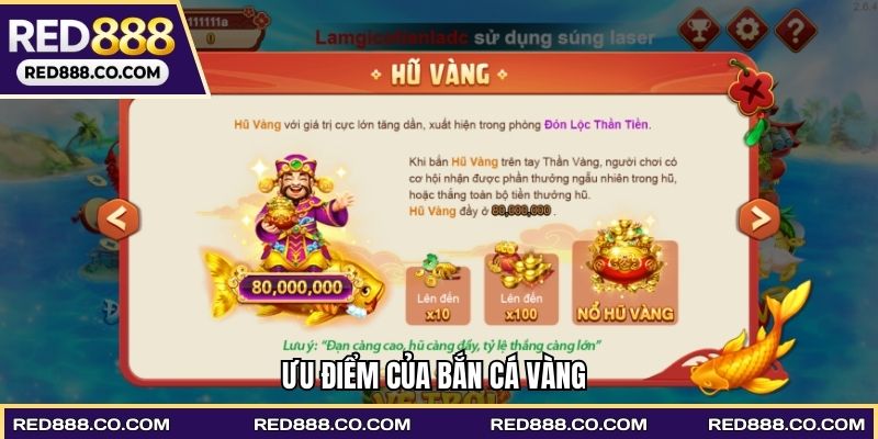 Ưu điểm của Bắn cá vàng